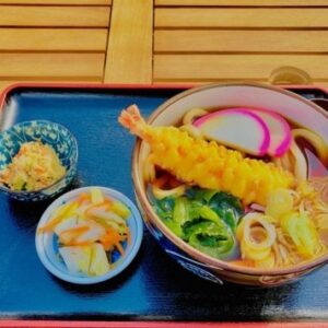 海老天うどん