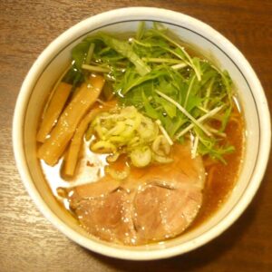 和風醤油ラーメン